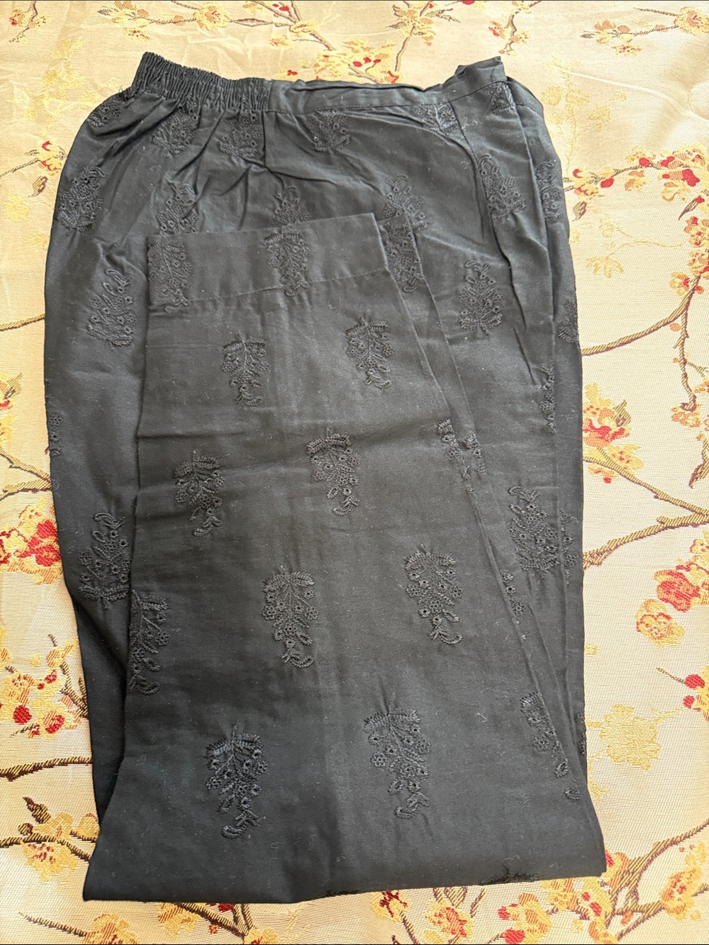 Limelight embroidered trousers